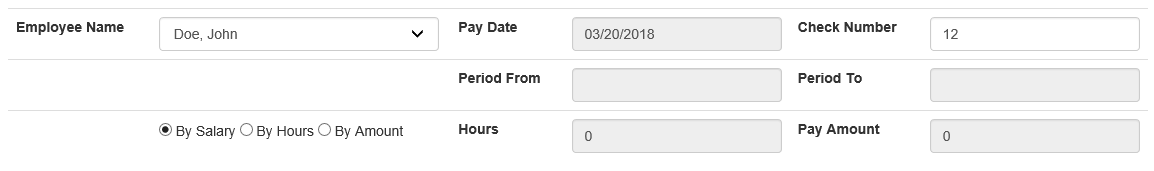 paycheck