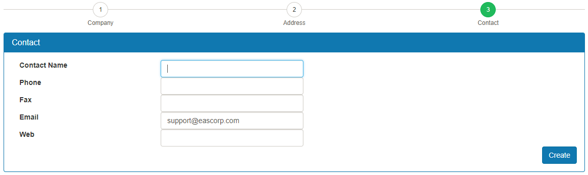 company contact